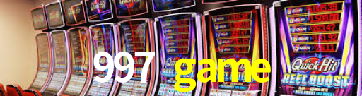 Interface do App 997 game